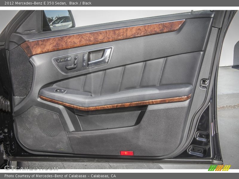 Black / Black 2012 Mercedes-Benz E 350 Sedan