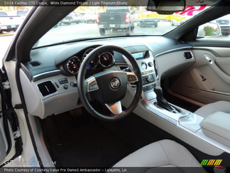 Light Titanium/Ebony Interior - 2014 CTS Coupe 
