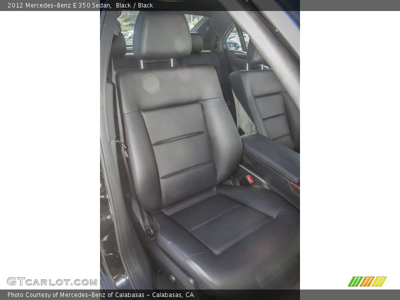 Black / Black 2012 Mercedes-Benz E 350 Sedan