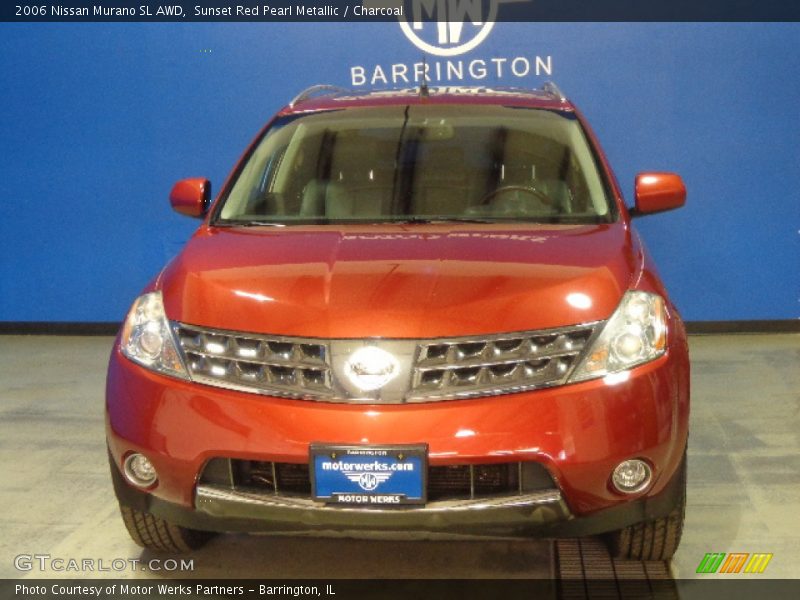 Sunset Red Pearl Metallic / Charcoal 2006 Nissan Murano SL AWD