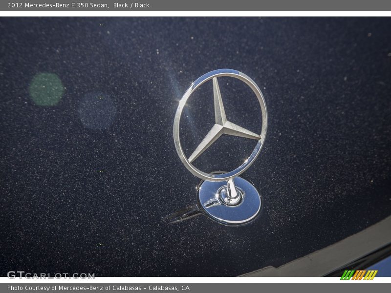 Black / Black 2012 Mercedes-Benz E 350 Sedan
