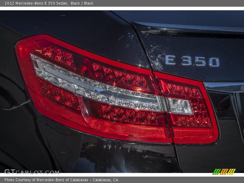 Black / Black 2012 Mercedes-Benz E 350 Sedan