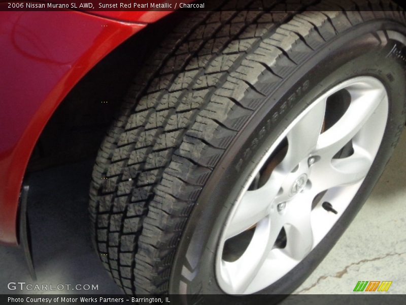 Sunset Red Pearl Metallic / Charcoal 2006 Nissan Murano SL AWD