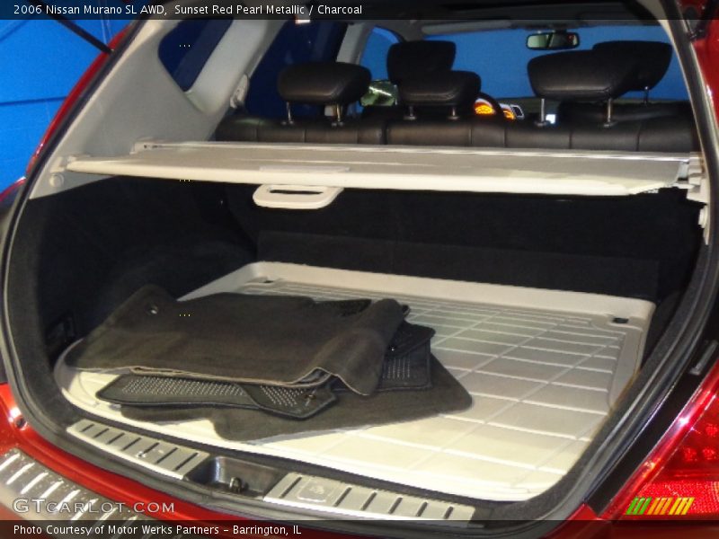 Sunset Red Pearl Metallic / Charcoal 2006 Nissan Murano SL AWD