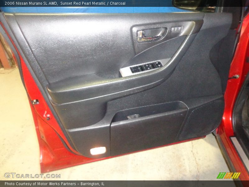 Sunset Red Pearl Metallic / Charcoal 2006 Nissan Murano SL AWD