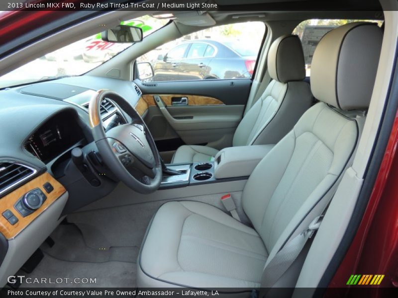 Ruby Red Tinted Tri-Coat / Medium Light Stone 2013 Lincoln MKX FWD