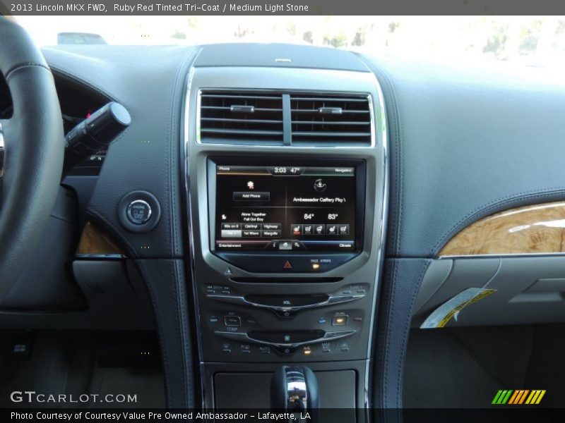 Ruby Red Tinted Tri-Coat / Medium Light Stone 2013 Lincoln MKX FWD
