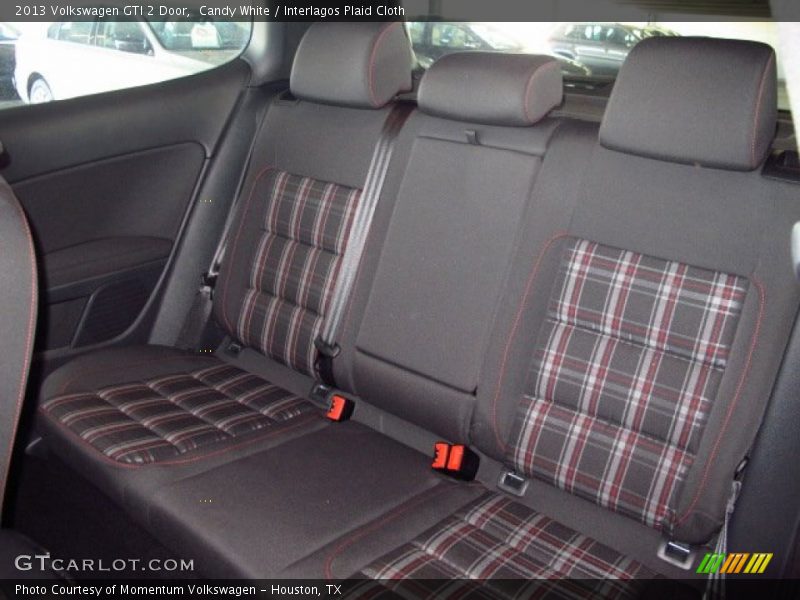 Candy White / Interlagos Plaid Cloth 2013 Volkswagen GTI 2 Door