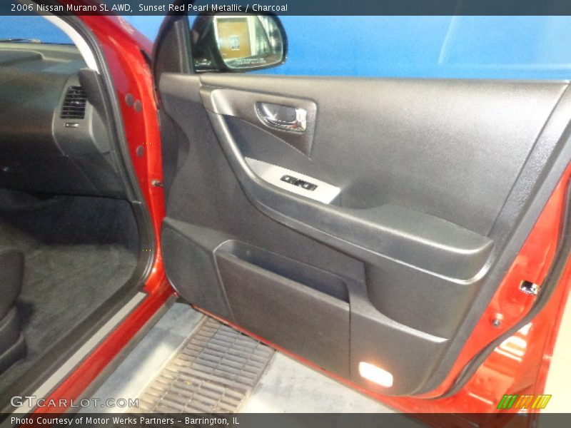 Sunset Red Pearl Metallic / Charcoal 2006 Nissan Murano SL AWD