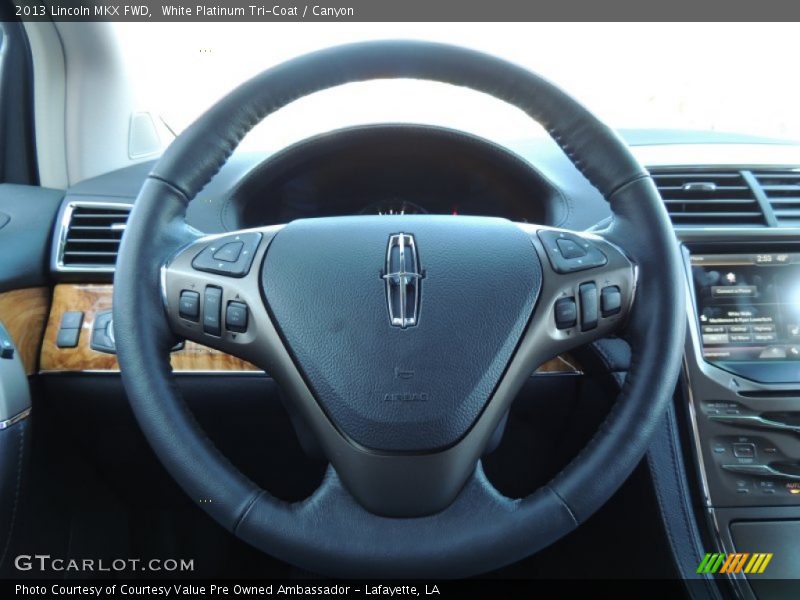 White Platinum Tri-Coat / Canyon 2013 Lincoln MKX FWD