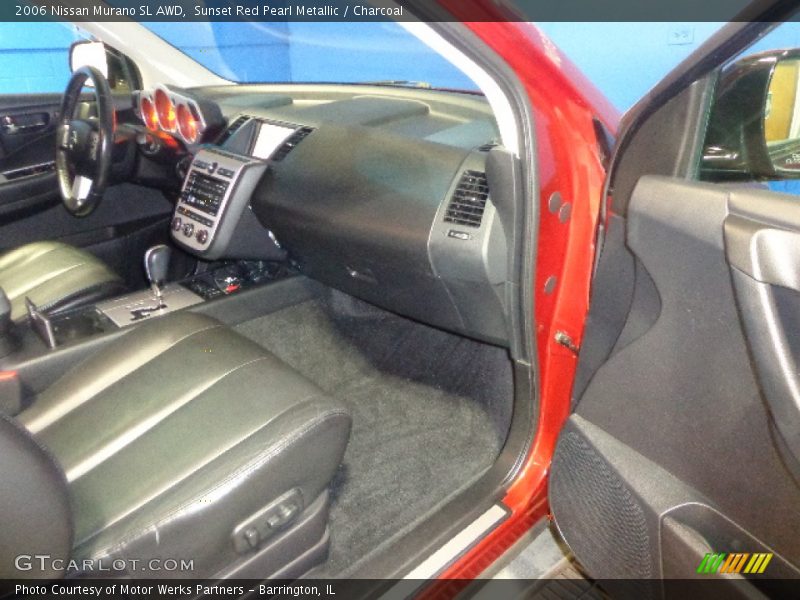 Sunset Red Pearl Metallic / Charcoal 2006 Nissan Murano SL AWD