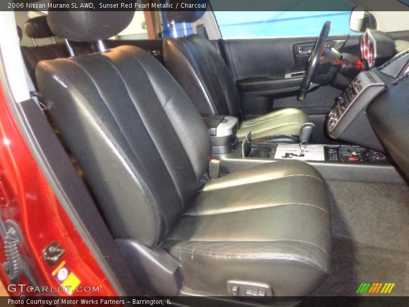 Sunset Red Pearl Metallic / Charcoal 2006 Nissan Murano SL AWD
