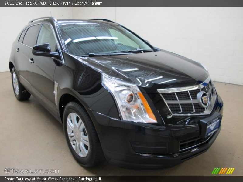 Black Raven / Ebony/Titanium 2011 Cadillac SRX FWD