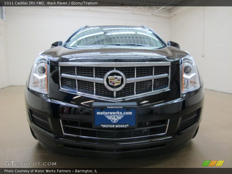 Black Raven / Ebony/Titanium 2011 Cadillac SRX FWD