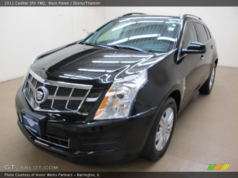 Black Raven / Ebony/Titanium 2011 Cadillac SRX FWD