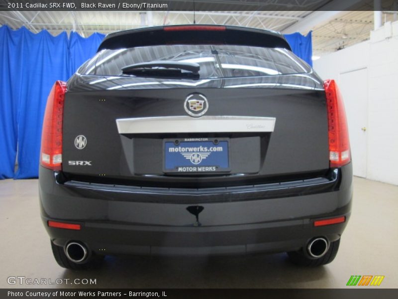 Black Raven / Ebony/Titanium 2011 Cadillac SRX FWD