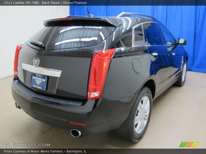 Black Raven / Ebony/Titanium 2011 Cadillac SRX FWD