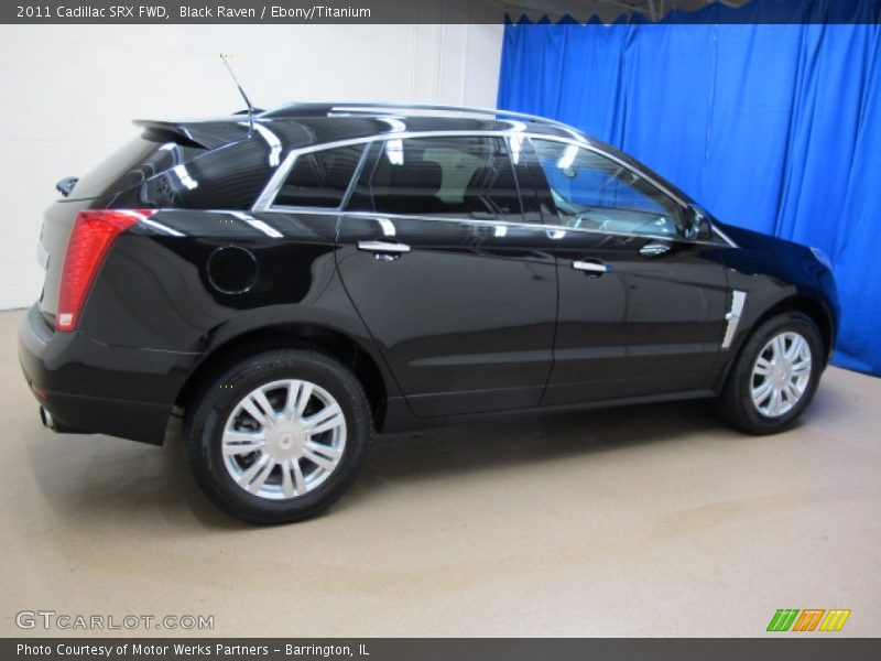 Black Raven / Ebony/Titanium 2011 Cadillac SRX FWD