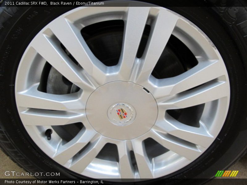 Black Raven / Ebony/Titanium 2011 Cadillac SRX FWD