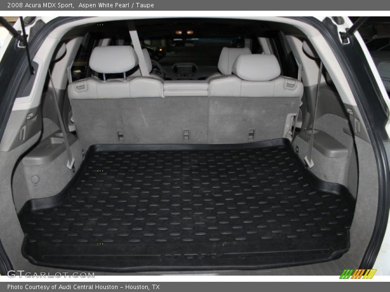 Aspen White Pearl / Taupe 2008 Acura MDX Sport