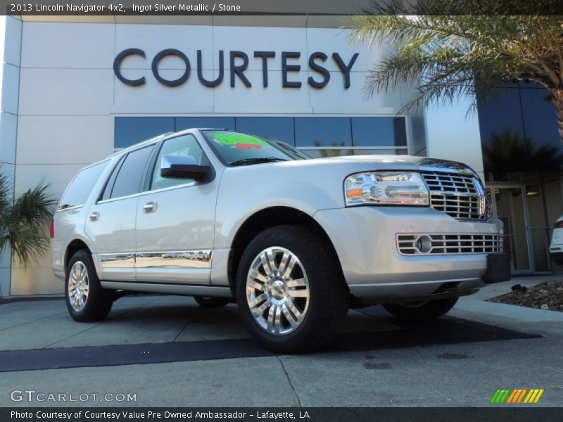 Ingot Silver Metallic / Stone 2013 Lincoln Navigator 4x2