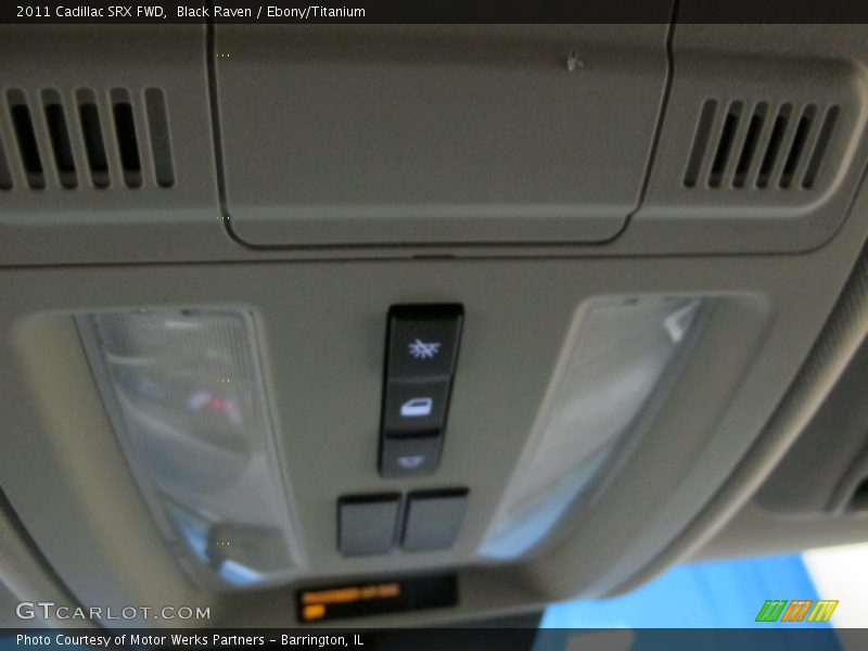 Black Raven / Ebony/Titanium 2011 Cadillac SRX FWD