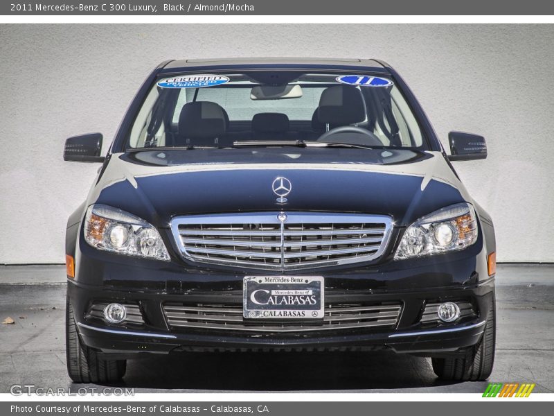 Black / Almond/Mocha 2011 Mercedes-Benz C 300 Luxury