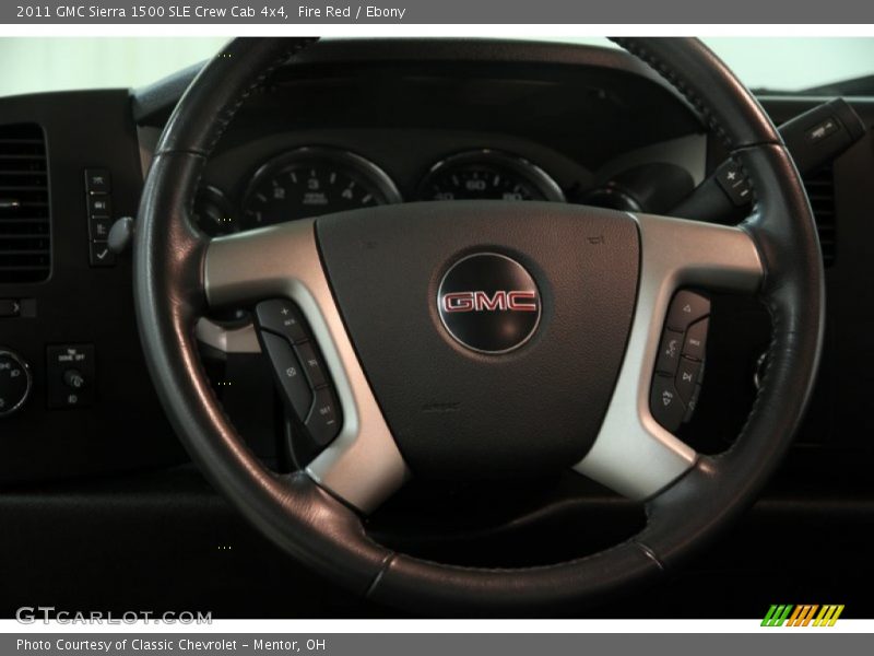 Fire Red / Ebony 2011 GMC Sierra 1500 SLE Crew Cab 4x4