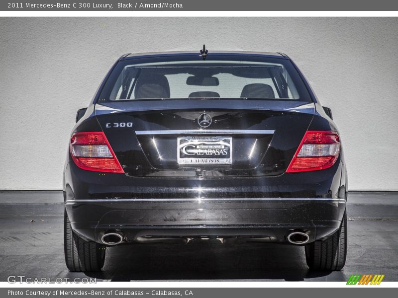 Black / Almond/Mocha 2011 Mercedes-Benz C 300 Luxury