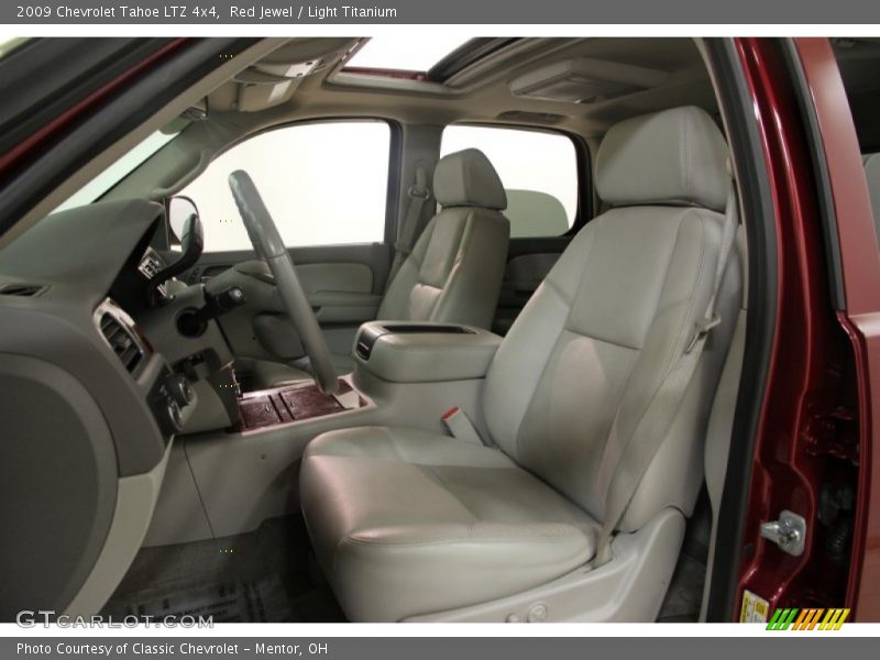 Red Jewel / Light Titanium 2009 Chevrolet Tahoe LTZ 4x4