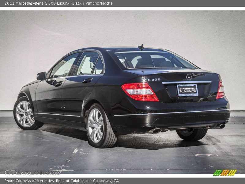 Black / Almond/Mocha 2011 Mercedes-Benz C 300 Luxury