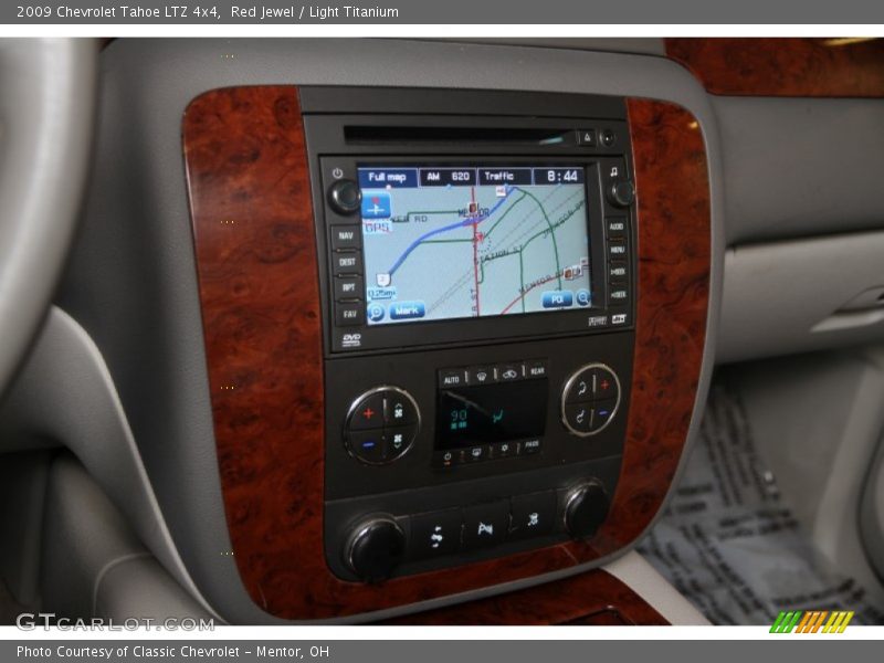 Red Jewel / Light Titanium 2009 Chevrolet Tahoe LTZ 4x4