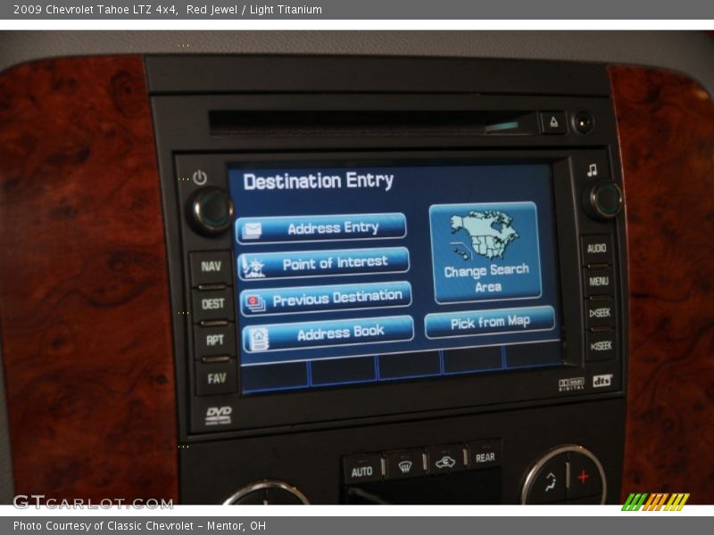 Red Jewel / Light Titanium 2009 Chevrolet Tahoe LTZ 4x4