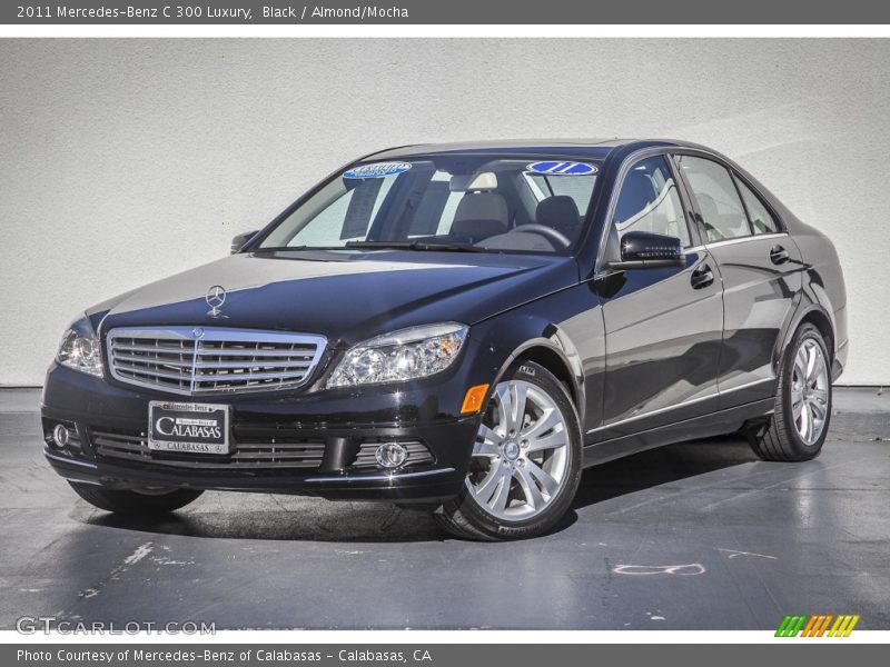 Black / Almond/Mocha 2011 Mercedes-Benz C 300 Luxury