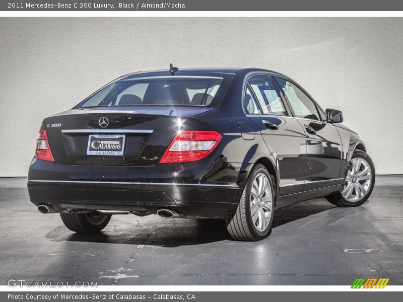 Black / Almond/Mocha 2011 Mercedes-Benz C 300 Luxury