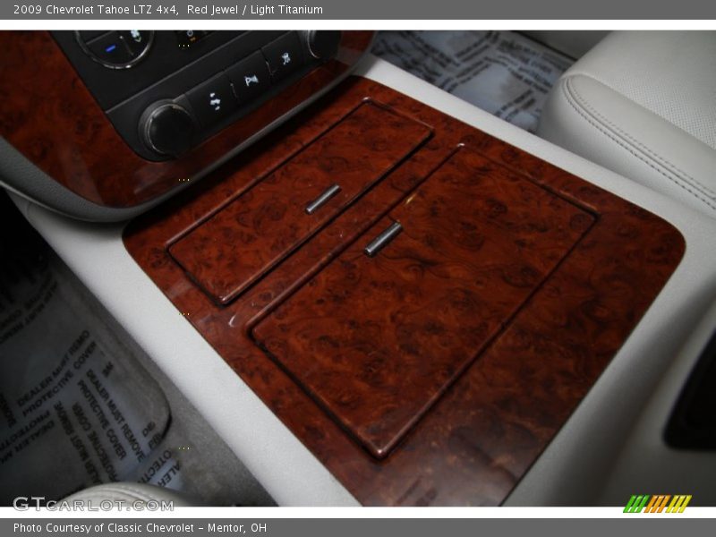 Red Jewel / Light Titanium 2009 Chevrolet Tahoe LTZ 4x4