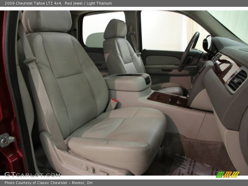 Red Jewel / Light Titanium 2009 Chevrolet Tahoe LTZ 4x4