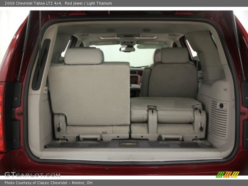 Red Jewel / Light Titanium 2009 Chevrolet Tahoe LTZ 4x4