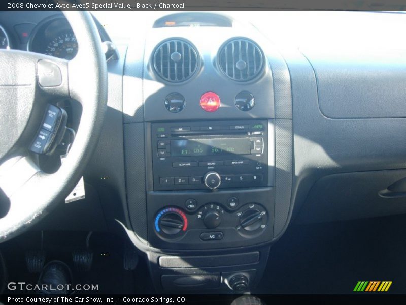 Black / Charcoal 2008 Chevrolet Aveo Aveo5 Special Value