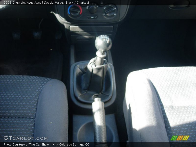 Black / Charcoal 2008 Chevrolet Aveo Aveo5 Special Value