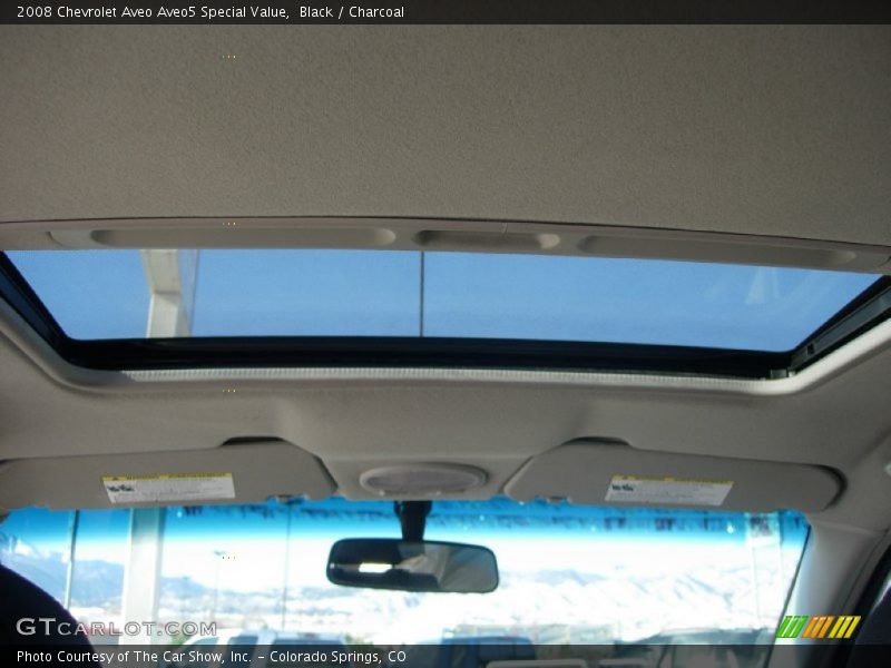 Black / Charcoal 2008 Chevrolet Aveo Aveo5 Special Value