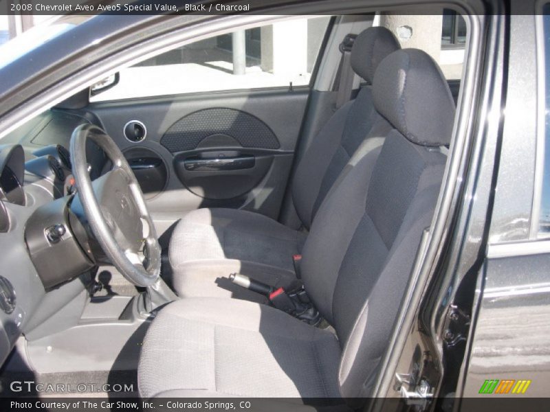Black / Charcoal 2008 Chevrolet Aveo Aveo5 Special Value