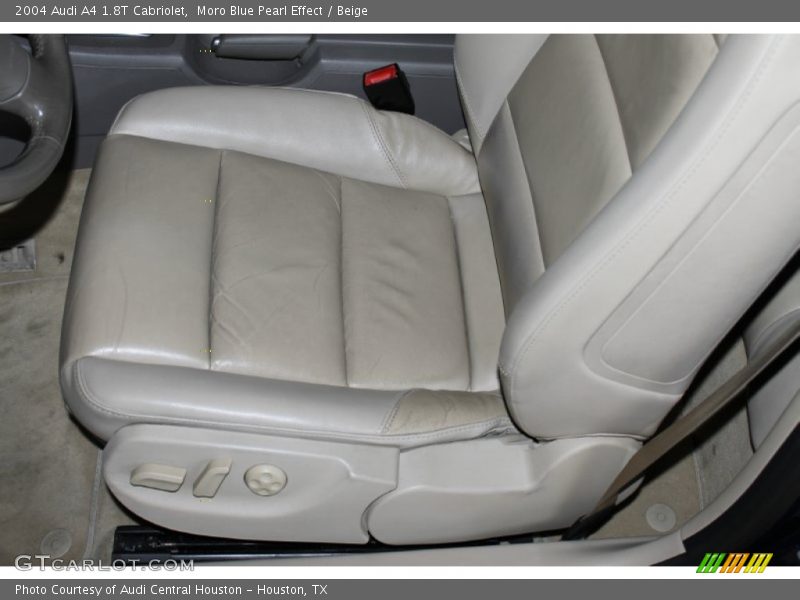 Moro Blue Pearl Effect / Beige 2004 Audi A4 1.8T Cabriolet