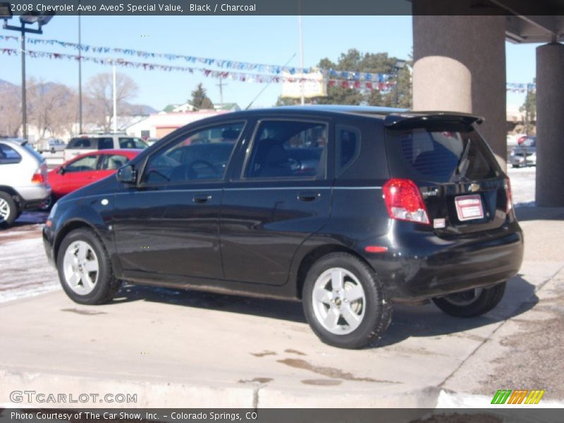 Black / Charcoal 2008 Chevrolet Aveo Aveo5 Special Value