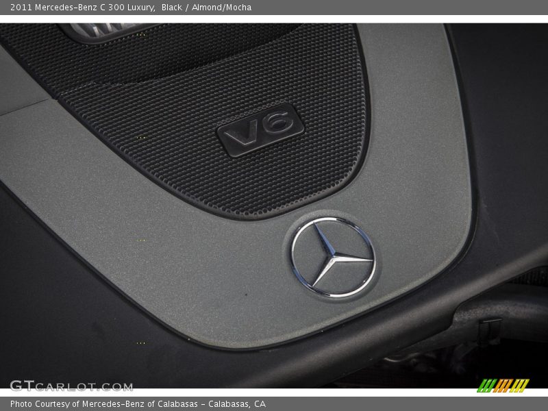 Black / Almond/Mocha 2011 Mercedes-Benz C 300 Luxury