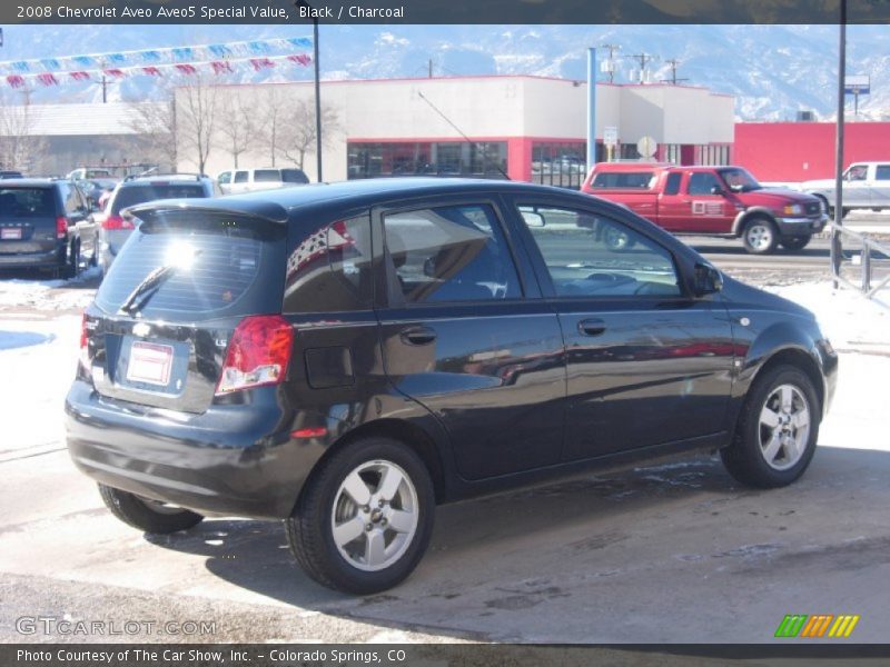 Black / Charcoal 2008 Chevrolet Aveo Aveo5 Special Value