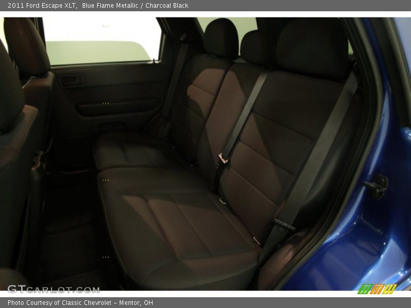 Blue Flame Metallic / Charcoal Black 2011 Ford Escape XLT