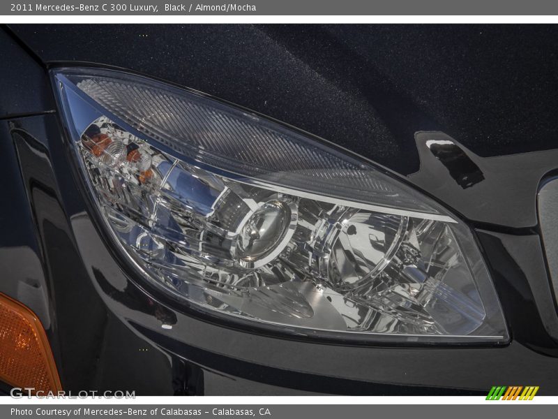 Black / Almond/Mocha 2011 Mercedes-Benz C 300 Luxury