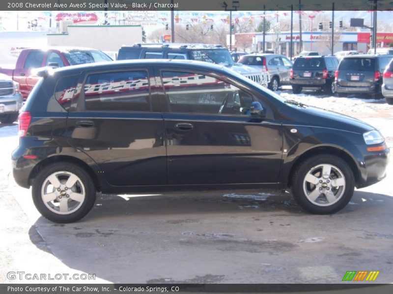 Black / Charcoal 2008 Chevrolet Aveo Aveo5 Special Value