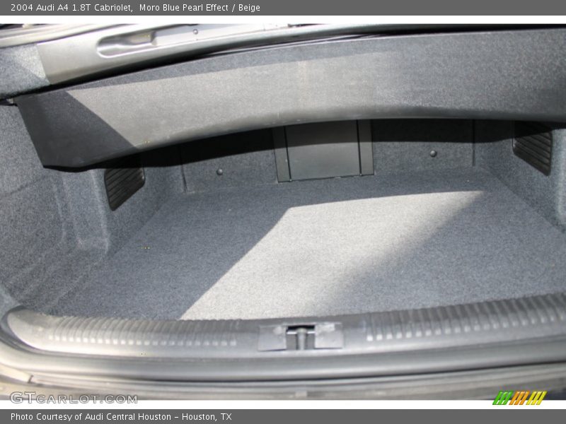 Moro Blue Pearl Effect / Beige 2004 Audi A4 1.8T Cabriolet